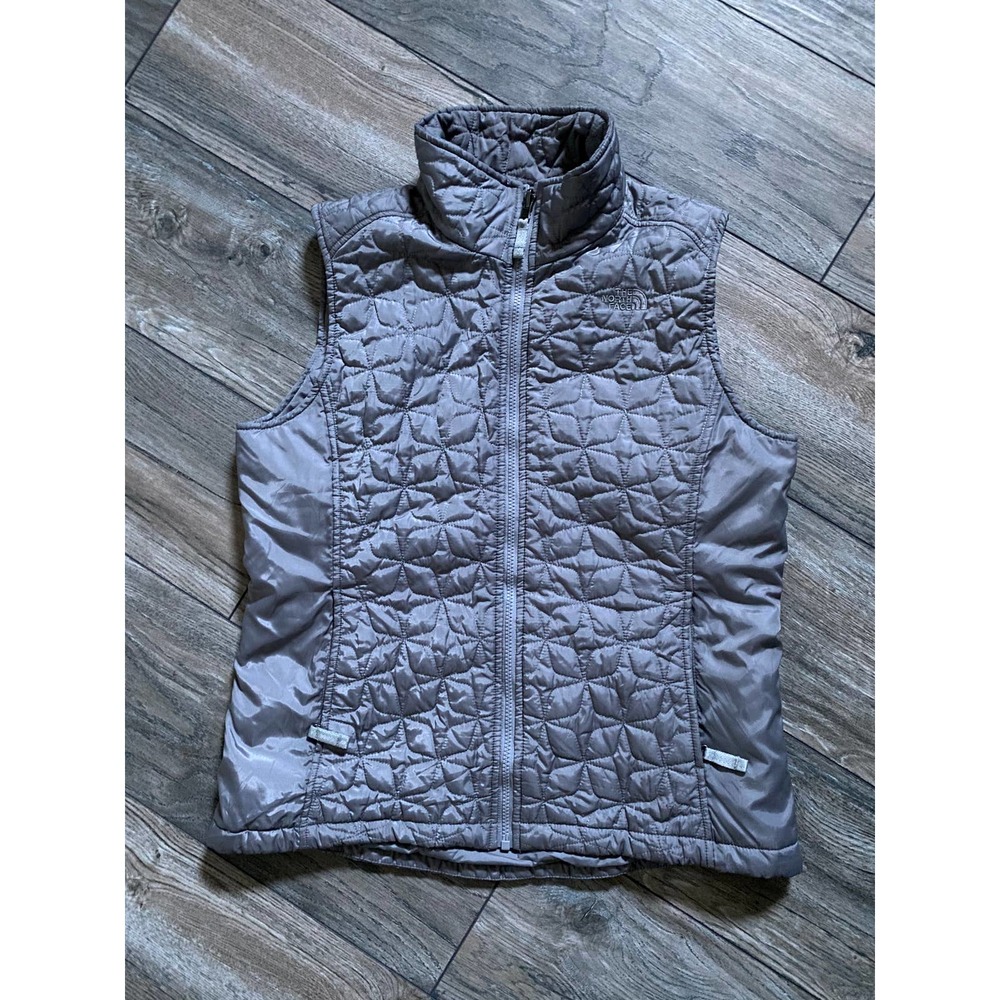 The North Face Women'sThermoball Grey Vest Sz L